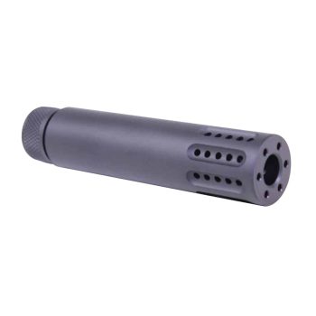 AR-15 Cal Slip Over Barrel Shroud With Multi Port Muzzle Brake » Guntec USA