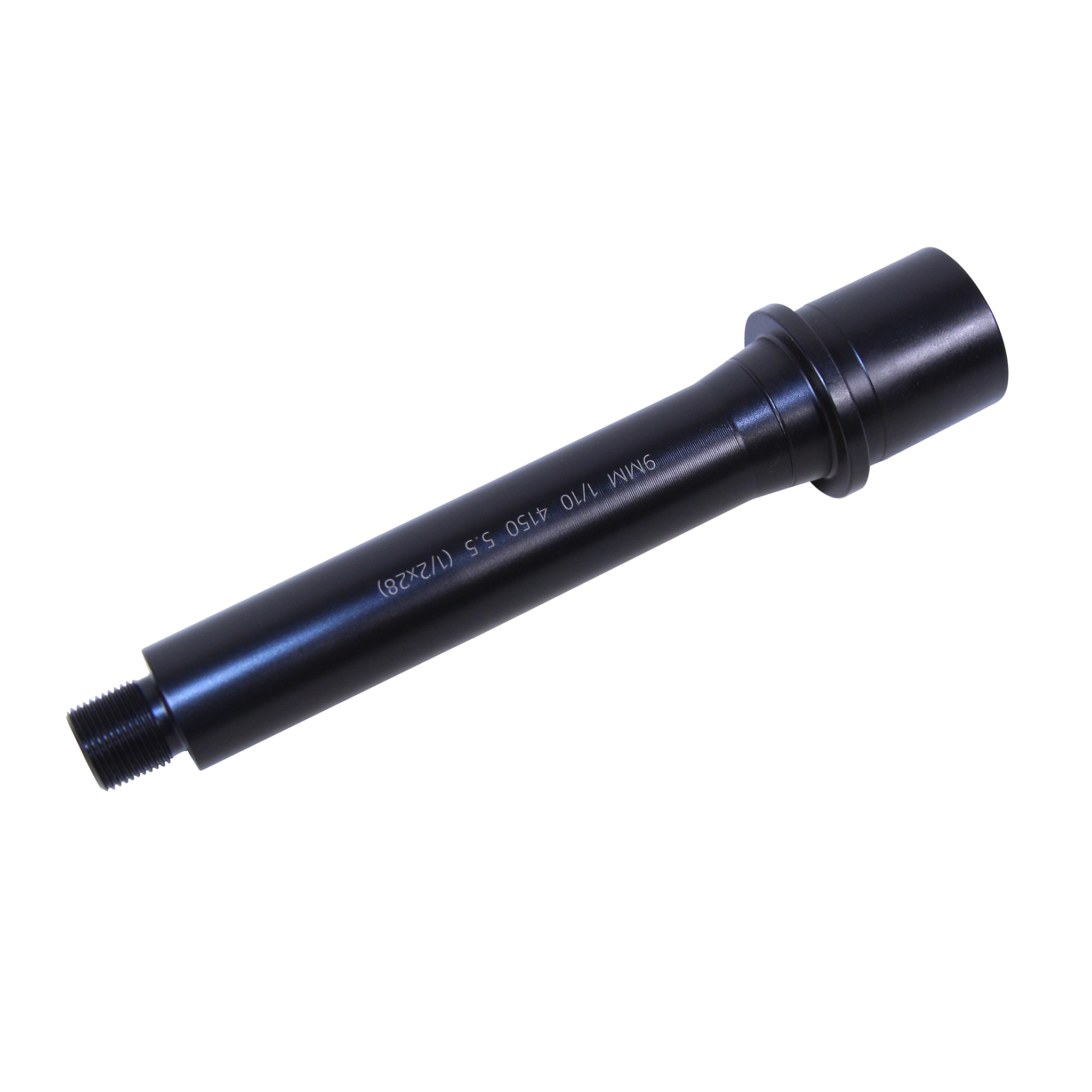 5.5" 9mm Cal 1:10 Twist 4150 Barrel (1/2 x 28 TPI)
