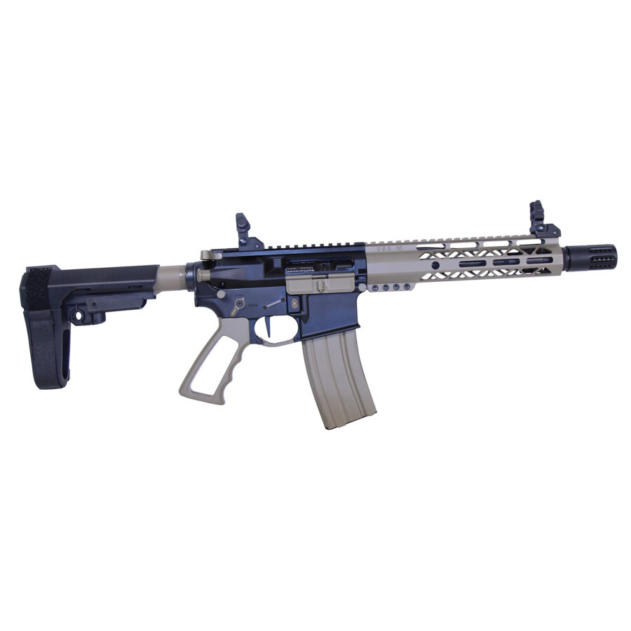 9" AIR-LOK Series M-LOK Compression Free Floating Handguard With Monolithic Top Rail (Flat Dark Earth) - Image 3