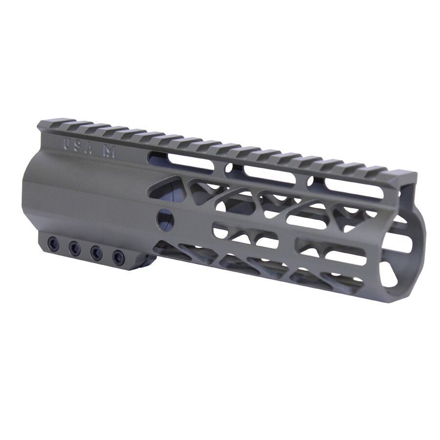 MS1-7 AR Handguard: Lightweight, skeletonized design with Picatinny and M-LOK mounting options.