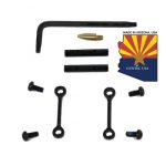 Arizona-made Guntec firearm kit with tools, pins, and parts; includes Arizona flag logo.