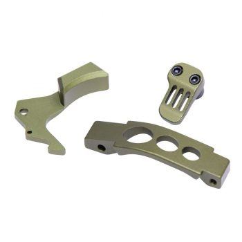 A1Armory AR-15 Anodized Green Anti-Rotation Trigger/Hammer Pin Set