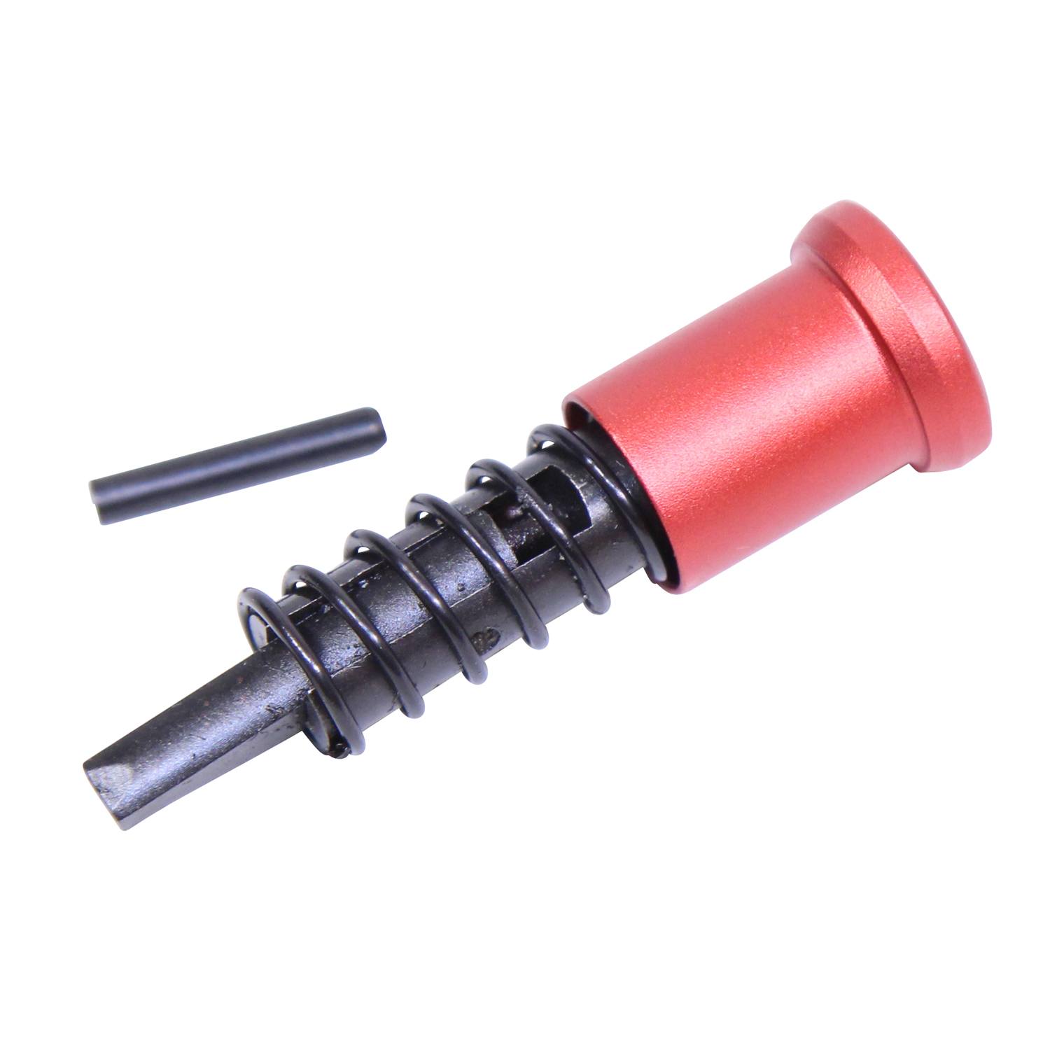 AR-15 Forward Assist Assembly (Anodized Red) .
