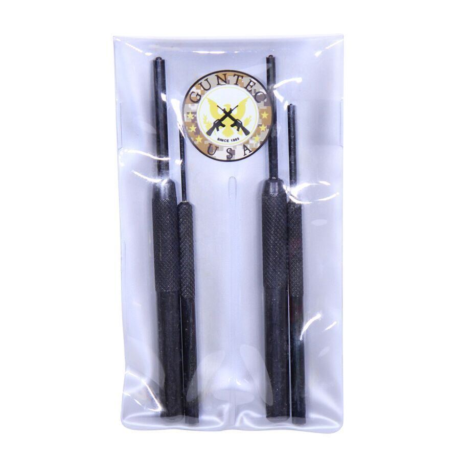 Gunners gunsmithing tool set with black-handled tools in clear packaging for firearm maintenance.