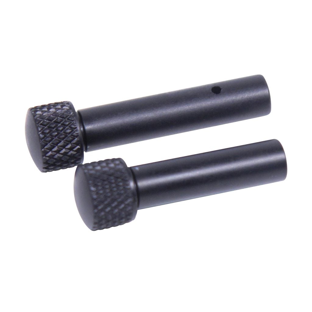 AR 5.56 Cal Takedown Pin Set Gen 2 Anodized Black CNC Machined