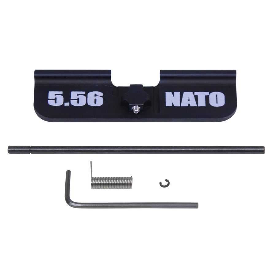 AR-15 Ejection Port Dust Cover Assembly (Gen 3) (W/ Lasered 5.56 NATO) (Anodized Black) - Image 2
