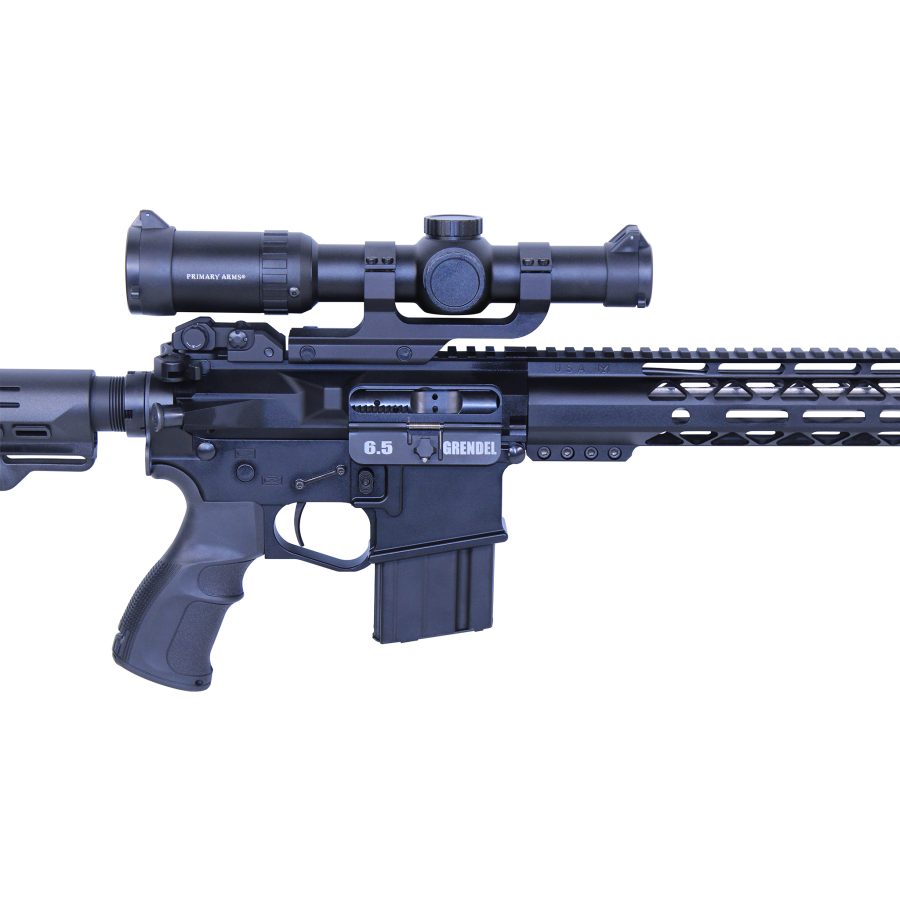 AR-15 Ejection Port Dust Cover Assembly (Gen 3) (W/ Lasered 6.5 GRENDEL) (Anodized Black) - Image 3