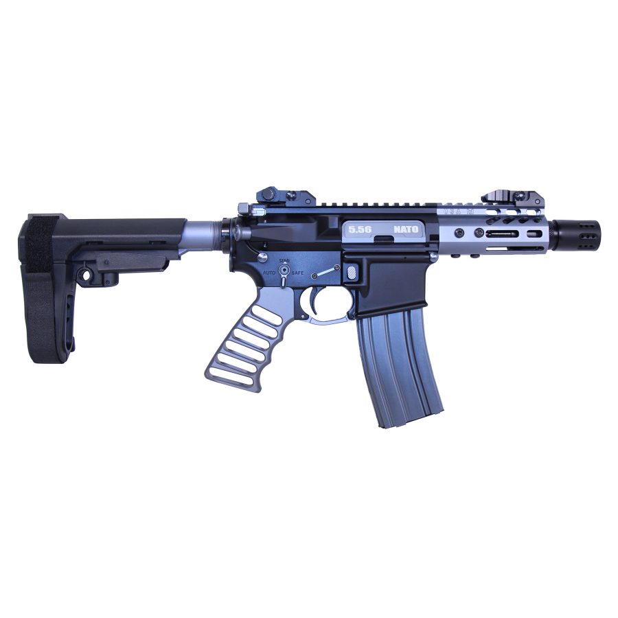 AR-15 Ejection Port Dust Cover Assembly (Gen 3) (W/ Lasered 5.56 NATO) (Anodized Grey) - Image 3