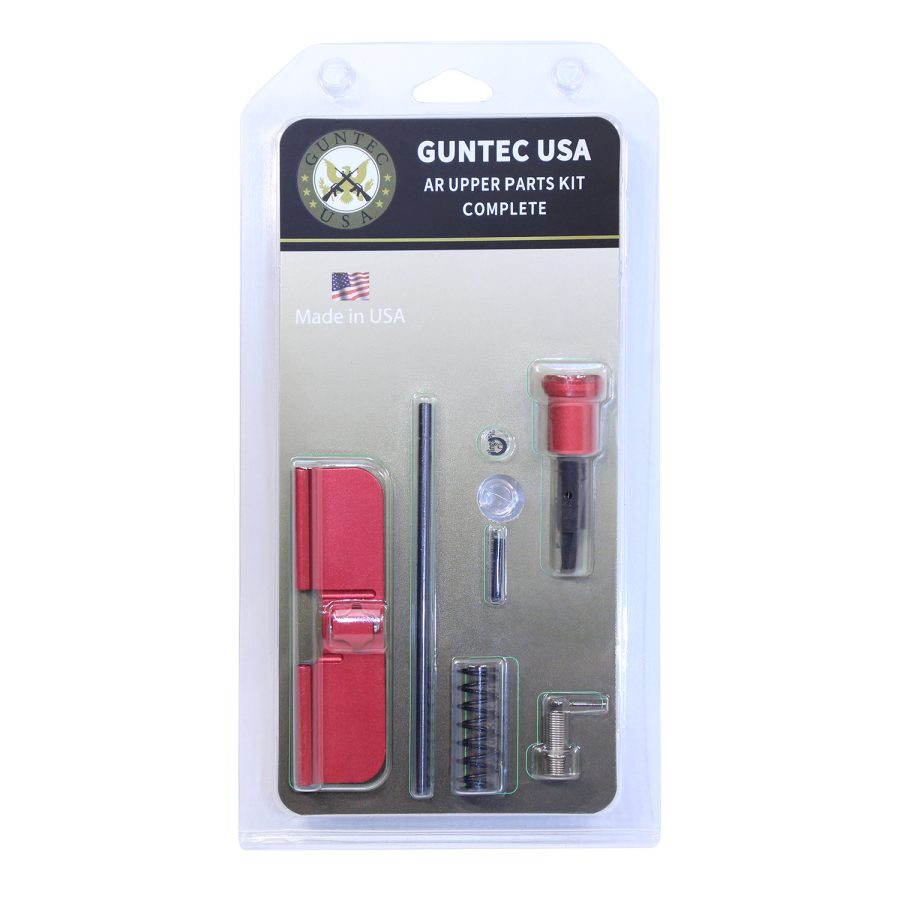 AR-15 Upper Completion Kit With Gen 3 Dust Cover (Anodized Red) - Image 3