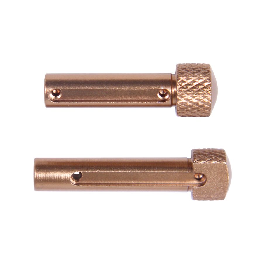 AR 5.56 Cal Extended Takedown Pin Set (Gen 2) (Anodized Bronze) - Image 2