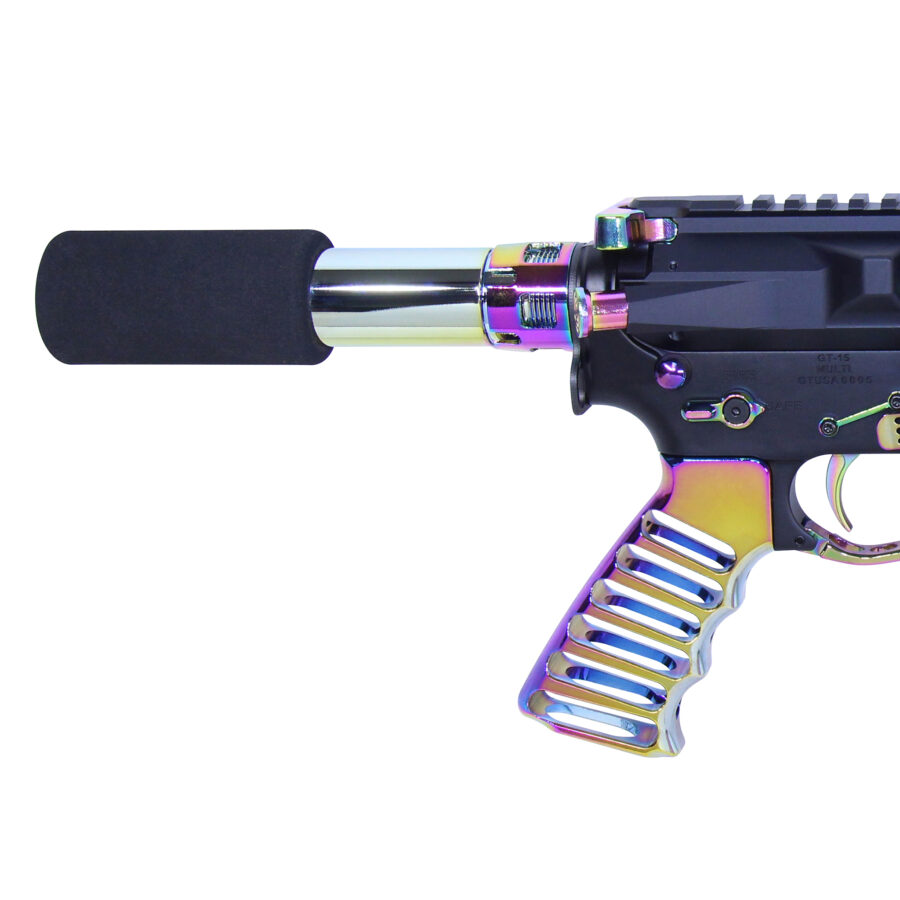 AR-15 Multi Degree Short Throw Ambi Safety (Rainbow PVD Coated) - Image 3