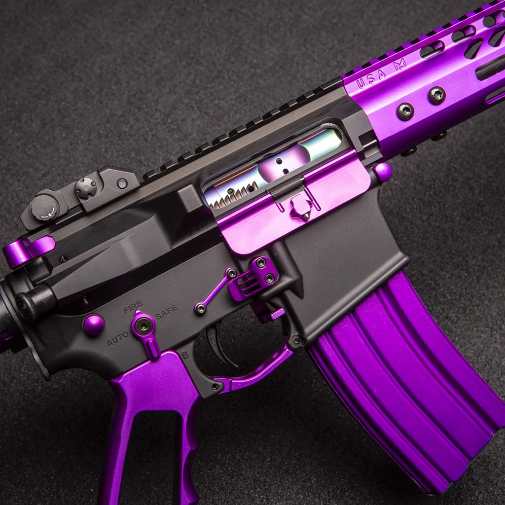 Ar Essentials Kit Anodized Purple Guntec Usa