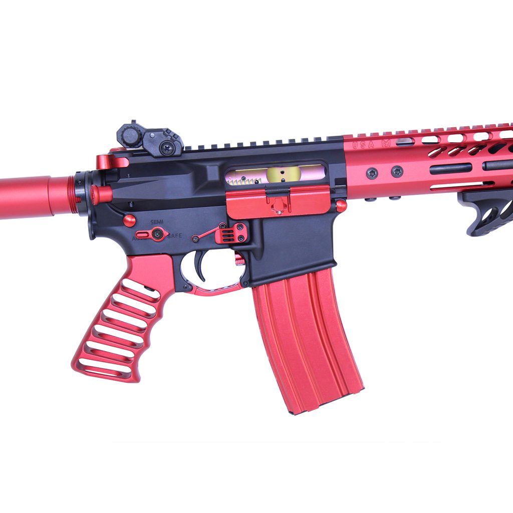 AR-15 Accent Kit (Anodized Red) » Guntec USA