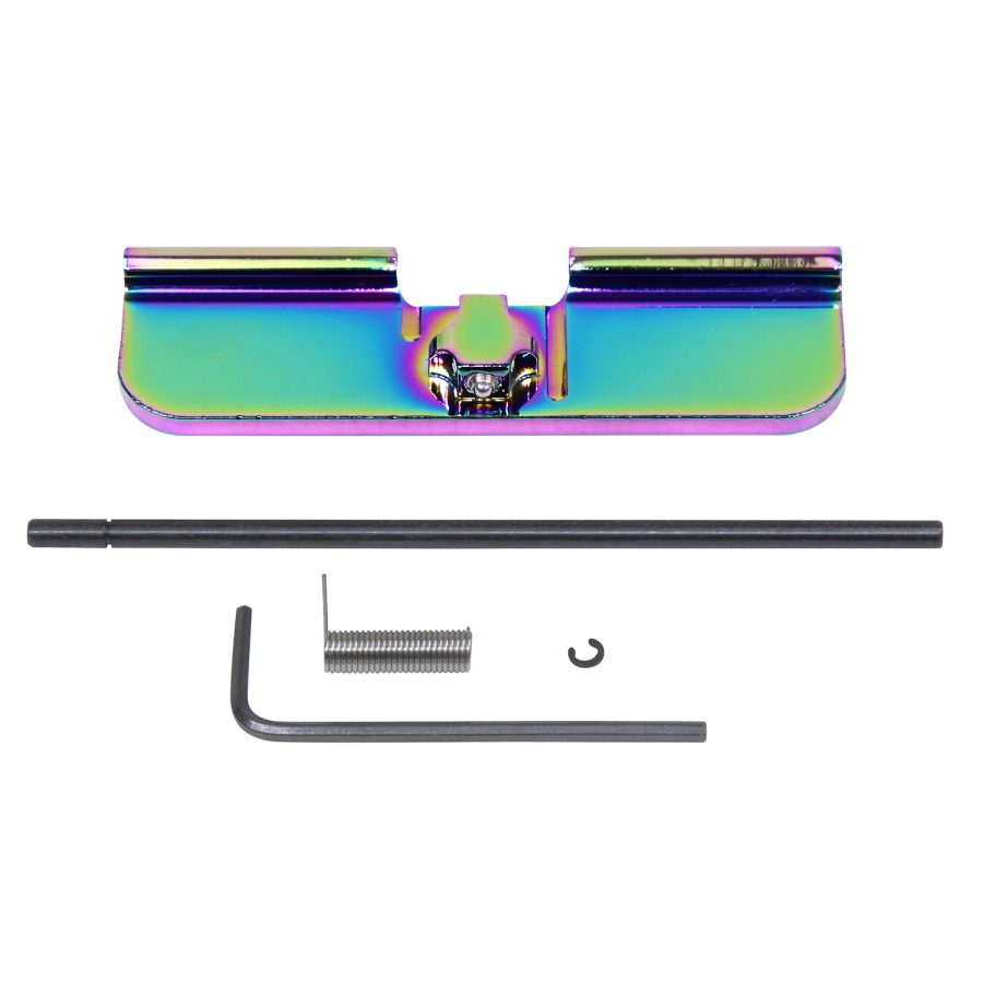 AR-15 Ejection Port Dust Cover Assembly (Gen 3) (Rainbow PVD Coated) - Image 4