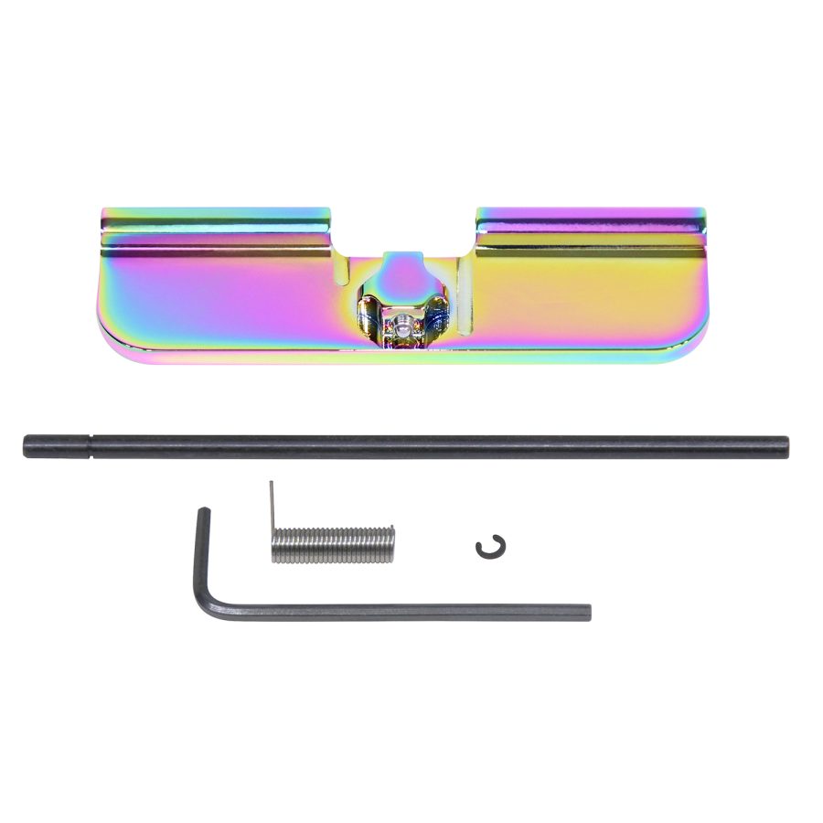AR-15 Ejection Port Dust Cover Assembly (Gen 3) (Rainbow PVD Coated) - Image 2