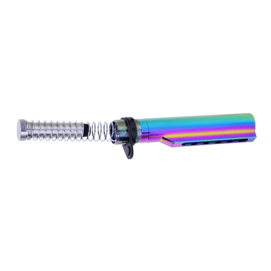 AR-15 Mil-Spec Buffer Tube Set (Rainbow RPVD) - Image 3