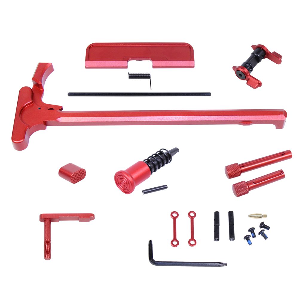 AR .308 Cal Accent Kit (Anodized Red) » Guntec USA