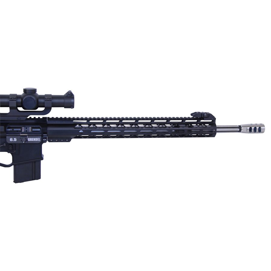 16.5" AIR-LOK Series M-LOK Compression Free Floating Handguard With Monolithic Top Rail (Anodized Black) - Image 3
