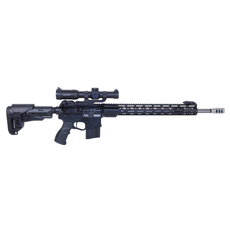 AR-15 Ejection Port Dust Cover Assembly (Gen 3) (W/ Lasered 6.5 GRENDEL) (Anodized Black) - Image 4