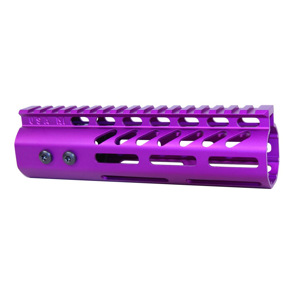 7" Ultra Lightweight Thin MLOK System Free Floating Handguard With