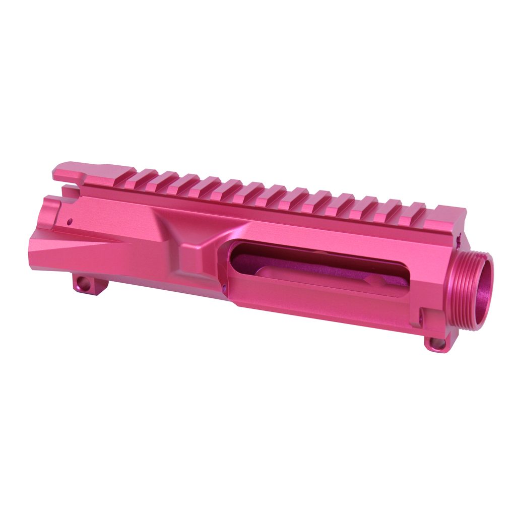 AR15 Stripped Billet Upper Receiver (Anodized Rose) » Guntec USA