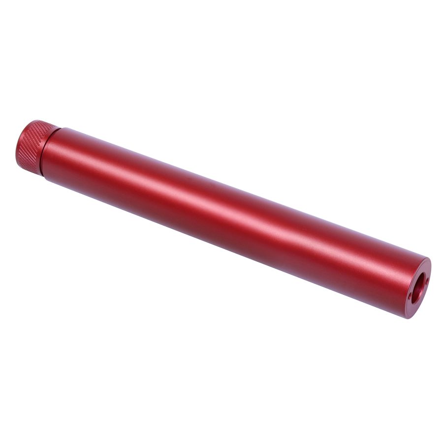 Metallic red cylindrical tool with grip; likely a quality-engineered accessory or component.