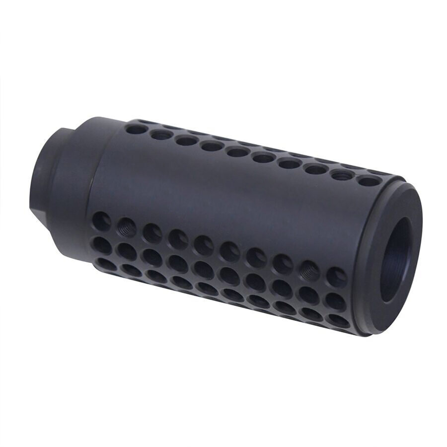 AR .308 Micro Slip Over Socom Style Fake Suppressor (Gen 2) (No Laser Engraving) (Anodized Black)