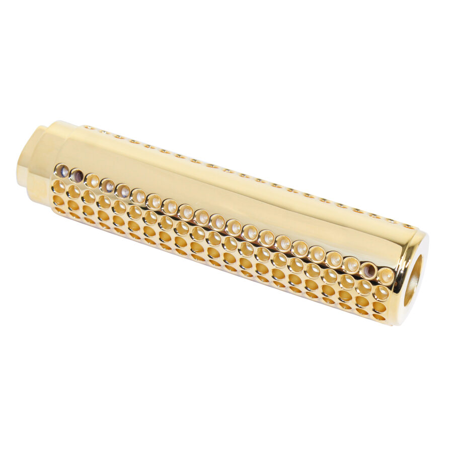 AR-15 Slip Over Socom Style Fake Suppressor (24k Gold Plated) - Image 2