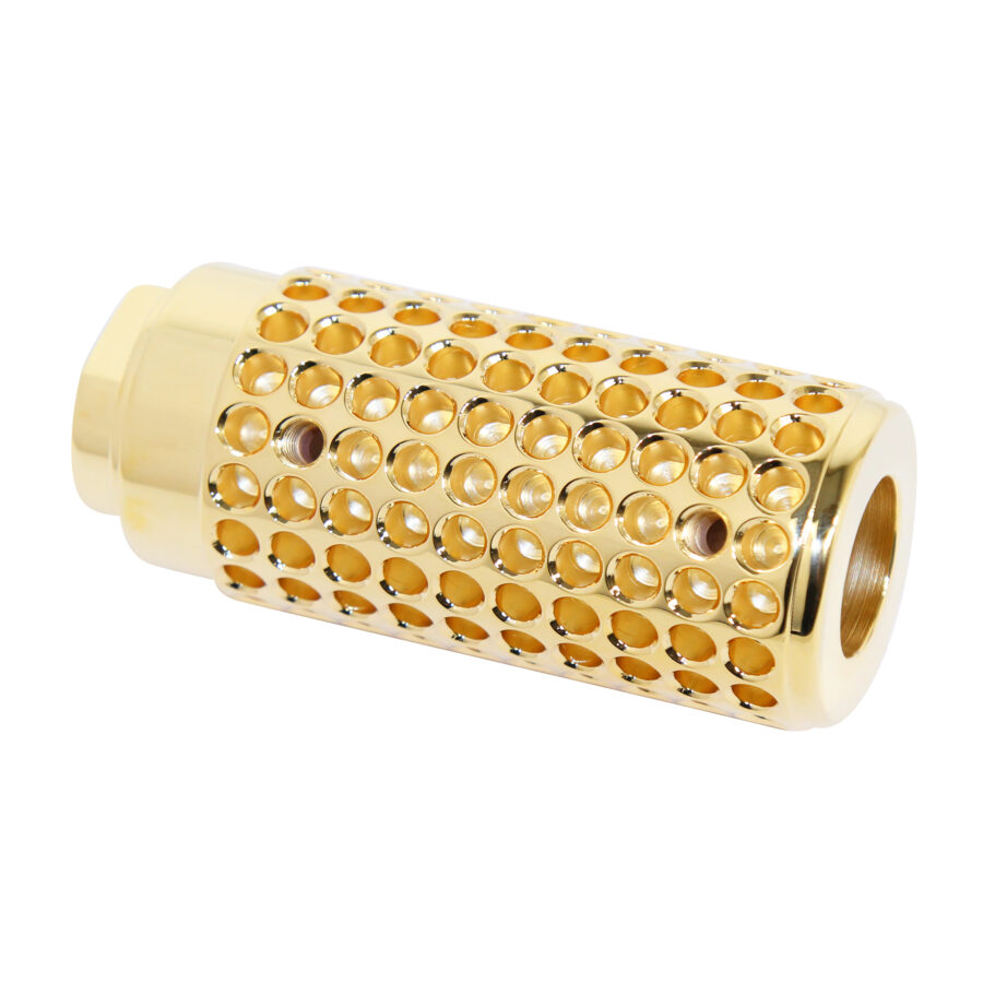 AR-15 Micro Slip Over Socom Style Fake Suppressor (Gen 2) (24k Gold Plated)