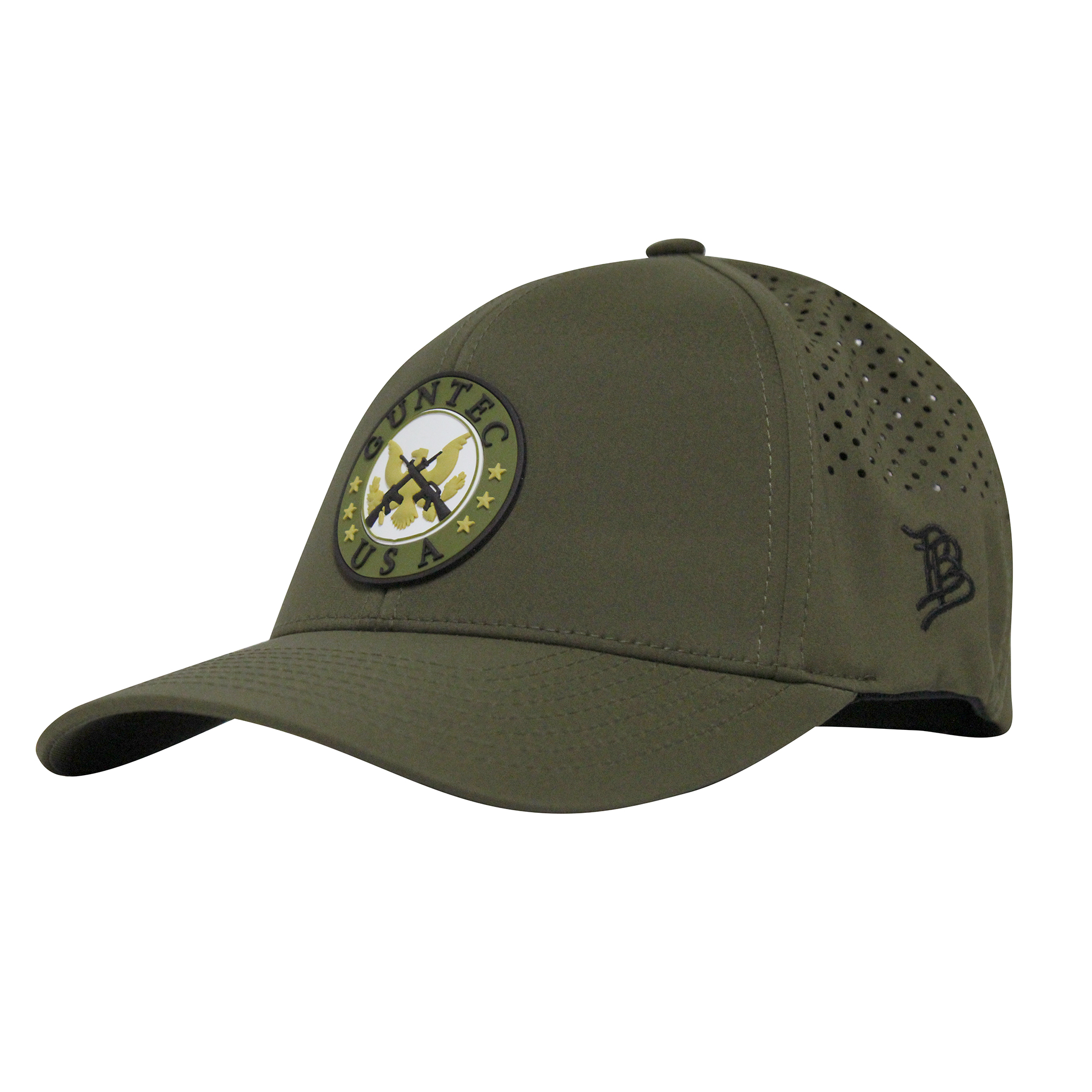 Guntec USA Green Performance Curved Hat