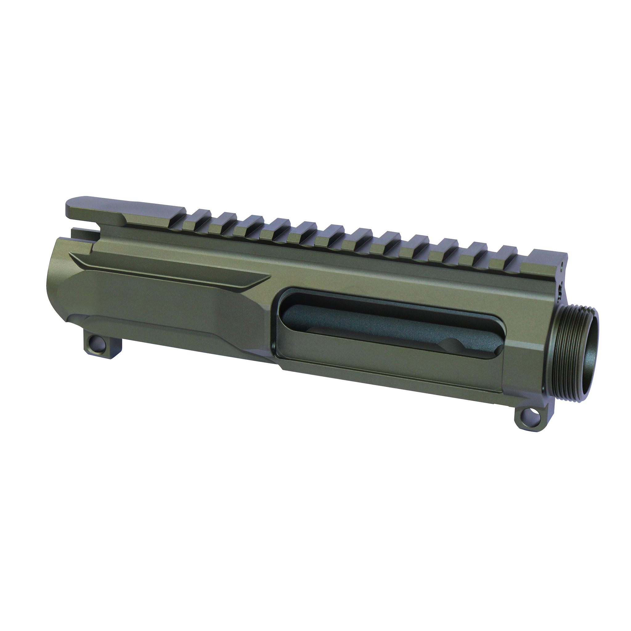 AR-15 5.56 "Slabside" Stripped Billet Upper Receiver (Anodized Green)