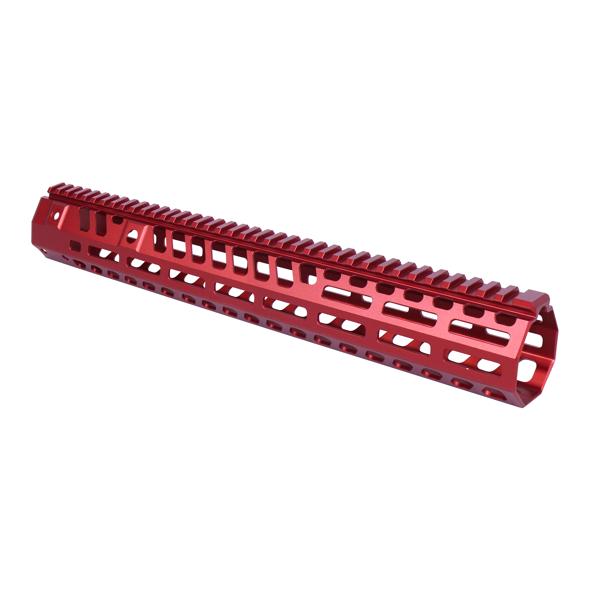 "Socom Series" 15" Suppressor Compatible Handguard (Anodized Red) - Image 3