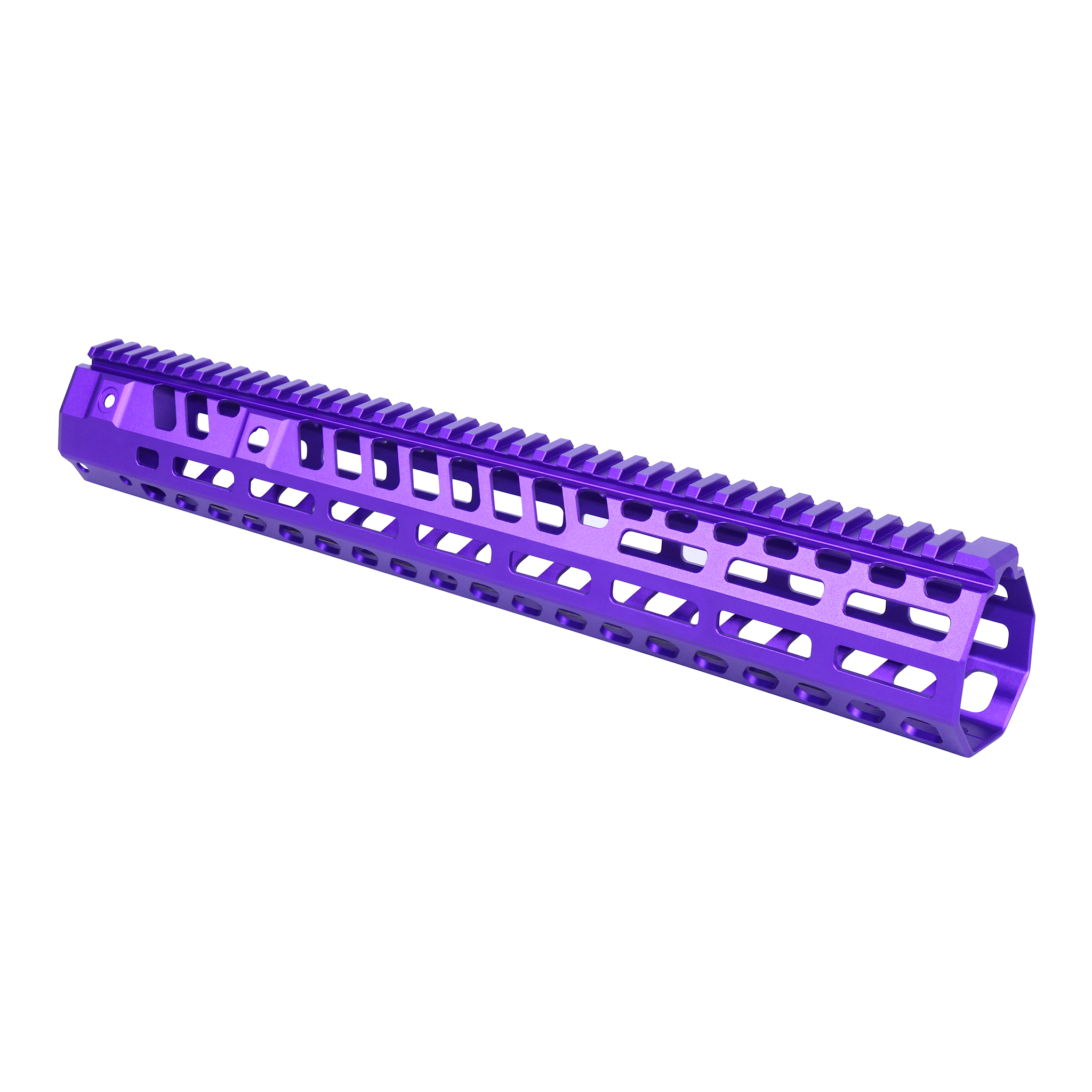 "Socom Series" 15" Suppressor Compatible Handguard (Anodized Royal Purple) - Image 2
