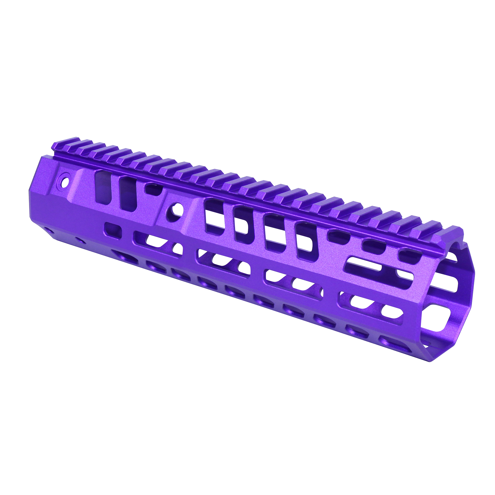 "Socom Series" 9" Suppressor Compatible Handguard (Anodized Royal Purple) - Image 2