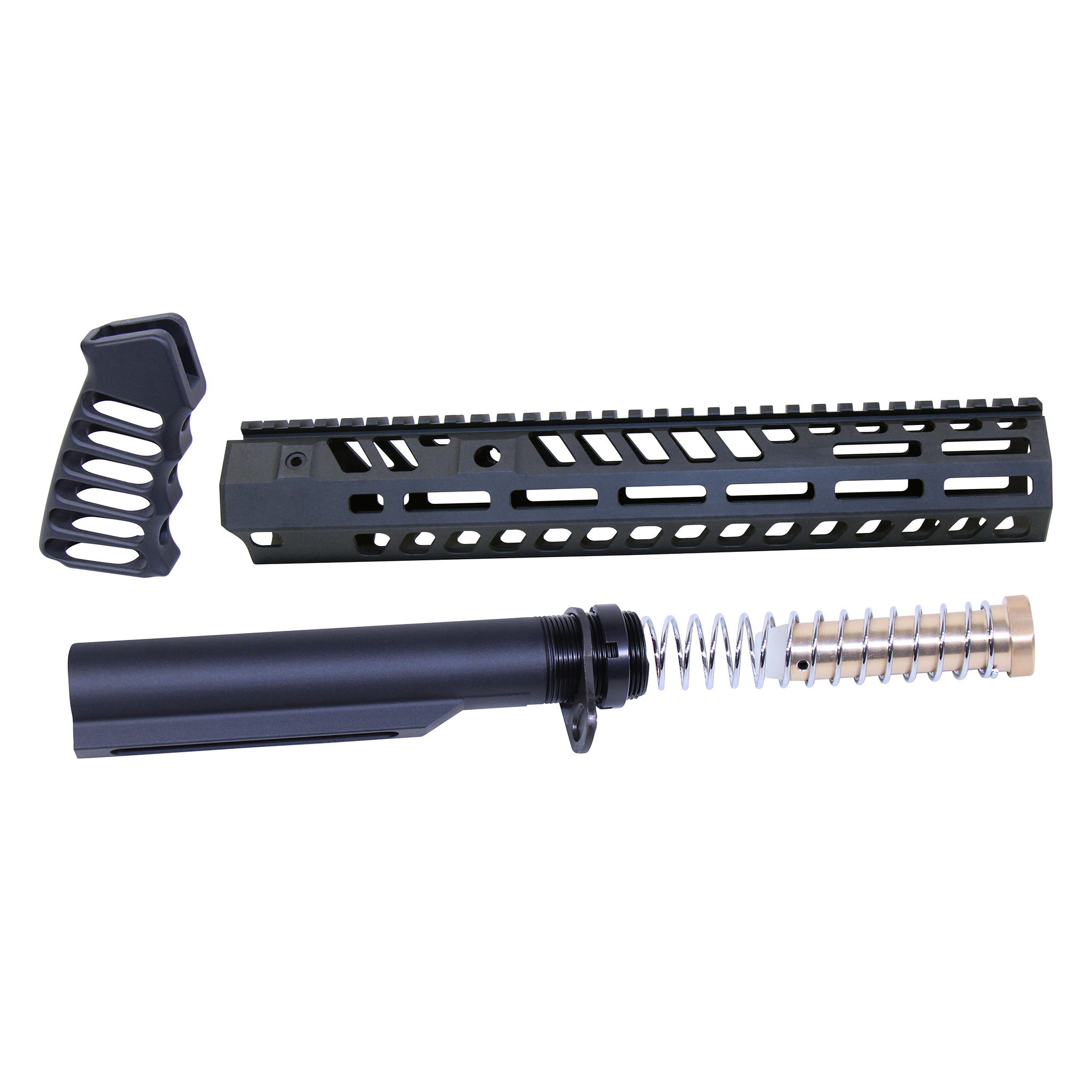 AR-15 12" Socom Series Build Kit (Anodized Black)