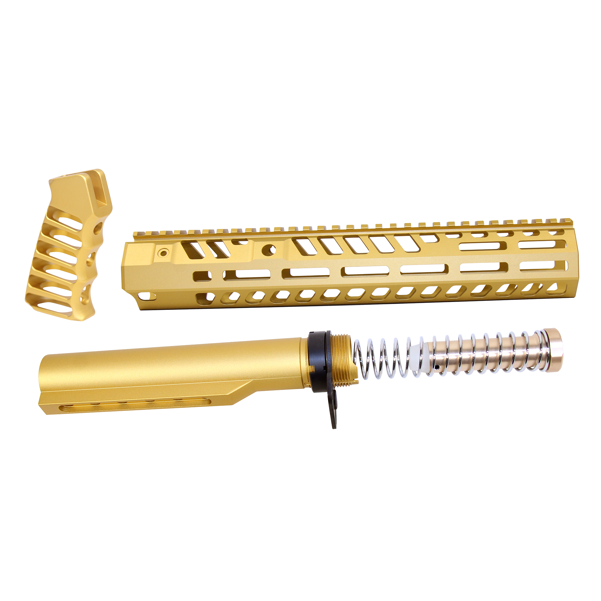 AR-15 12" Socom Series Build Kit (Anodized Gold)
