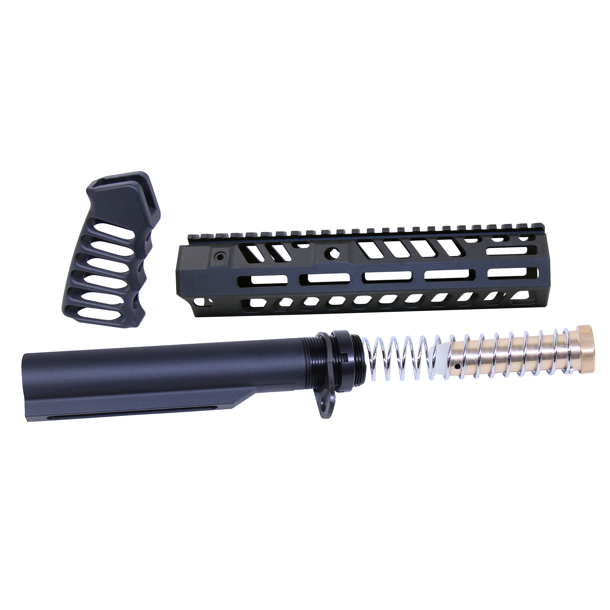 AR-15 9" Socom Series Build Kit (Anodized Black)