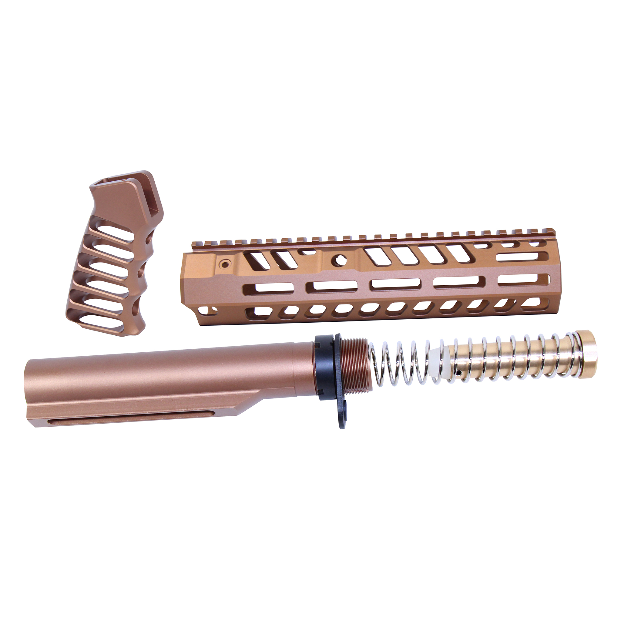 AR-15 9" Socom Series Build Kit (Anodized Bronze)