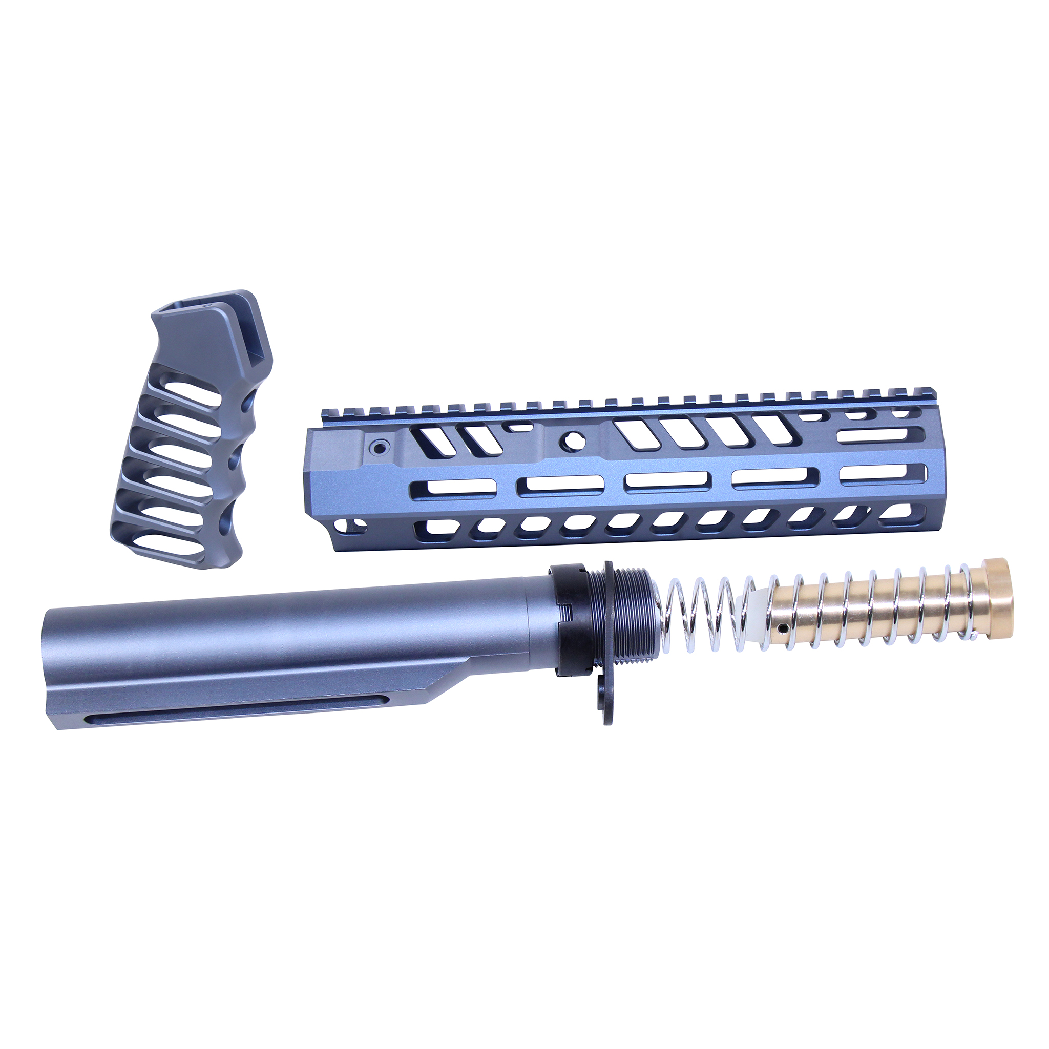 AR-15 9" Socom Series Build Kit (Anodized Grey)