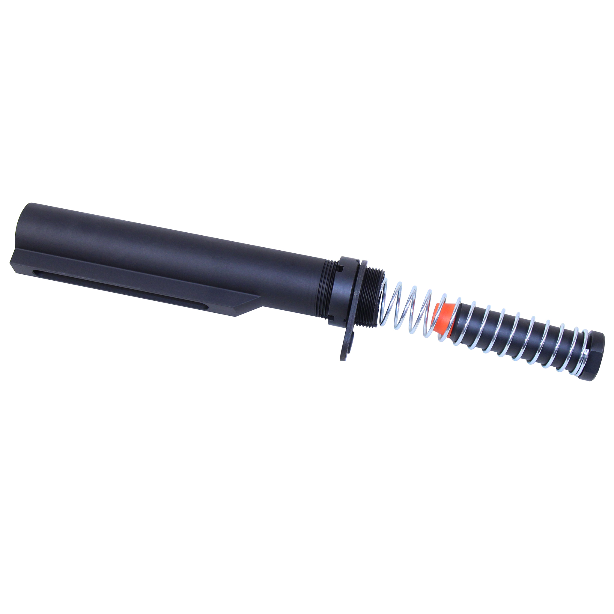 AR-15 Mil-Spec Buffer Tube Set With H3 Buffer (Anodized Black)