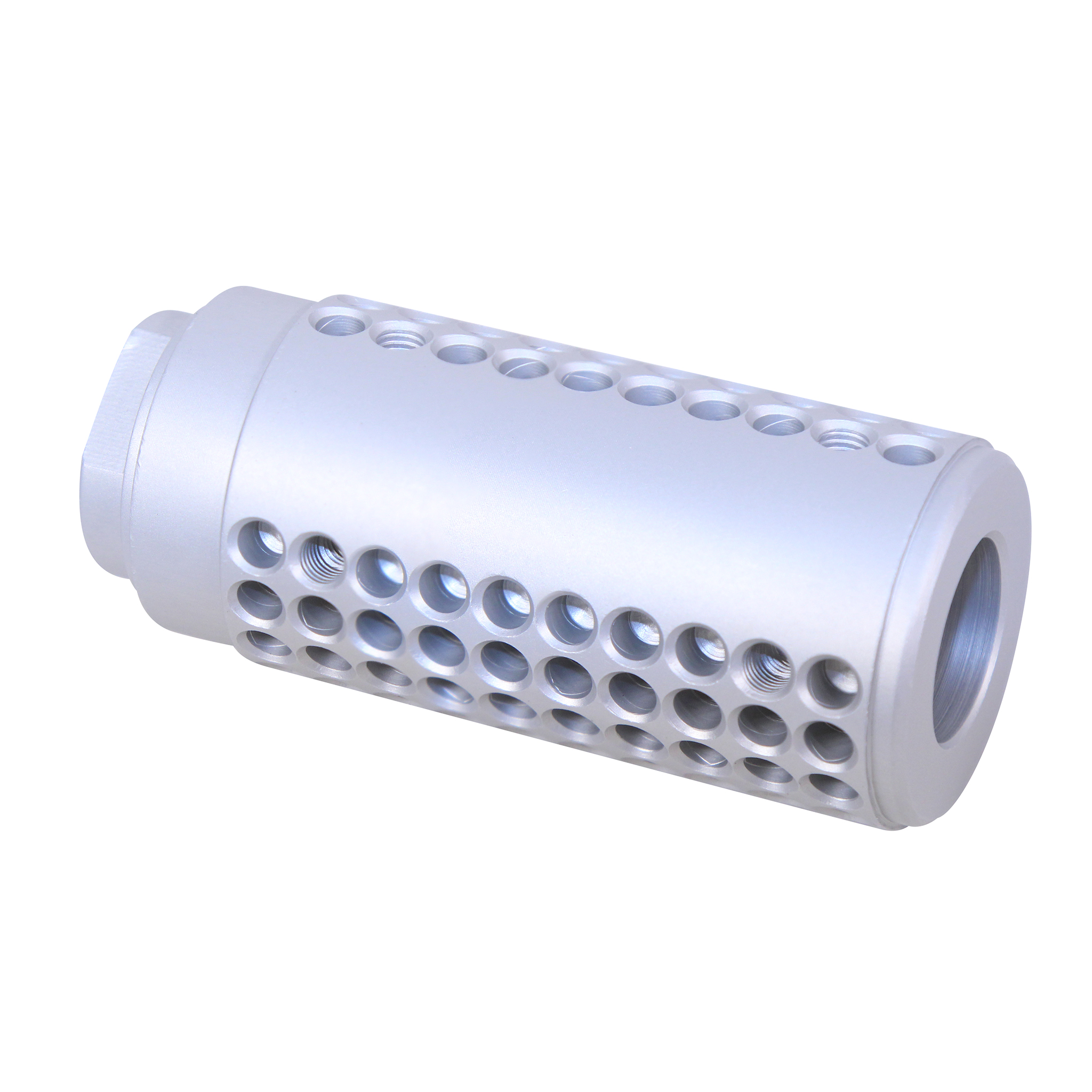 AR-15 Micro Over Socom Style Fake Suppressor (Gen 2) (Anodized Clear)