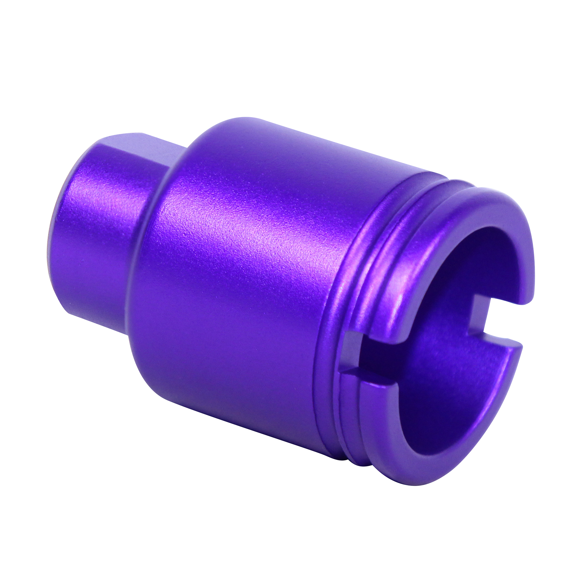 AR-15 Stubby Slim Compact Flash Can (Anodized Royal Purple)